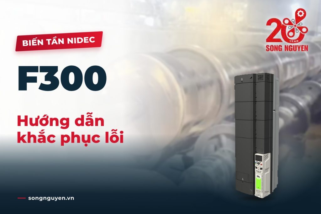 Các lỗi thường gặp trên biến tần Nidec F300