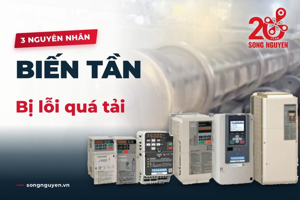 3 nguyên nhân thường làm biến tần bị lỗi quá tải